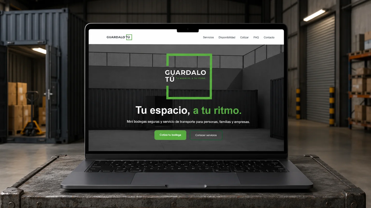 Guardalo Tú — Sitio Corporativo · Bodega